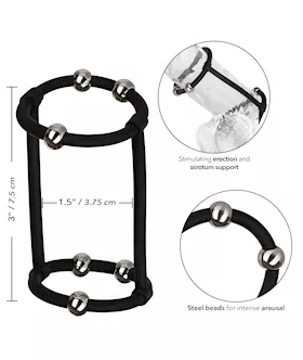 Steel Beaded Silicone Enhancer Cage
