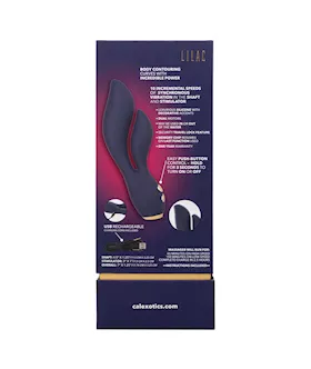 Chic Lilac Rabbit Vibrator - 7 Inch