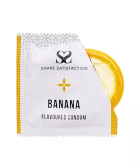 Share Satisfaction Banana Flavoured Condom