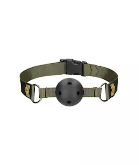 Breathable Ball Gag - Army Theme