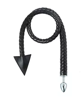 Woven Devil Tail Butt Plug Whip