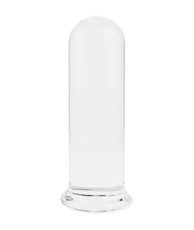 Lucent Xxxl Cylinder Glass Dildo