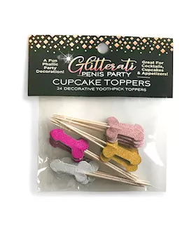 Glitterati Penis Party Food Picks