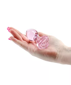 Crystal Rose Butt Plug 