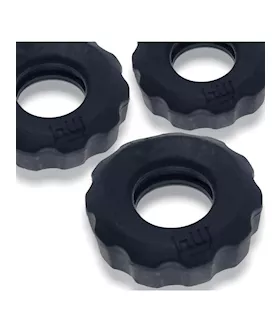 Super Huj 3-pack Cockrings Tar Ice
