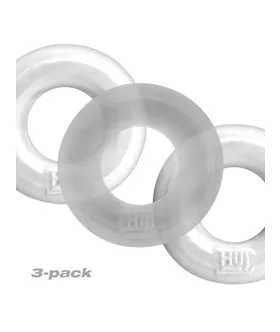 Huj3 C-ring 3-pack White Ice
