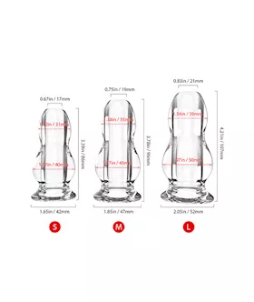 Amore Double Dipping Hollow Butt Plug Set