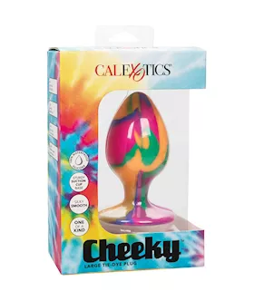 Cheeky Tie-dye Butt Plug
