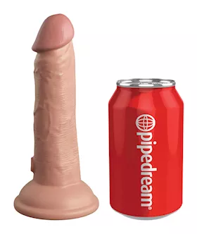 King Cock Elite Dual Density Silicone Dildo