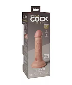 King Cock Elite Dual Density Silicone Dildo