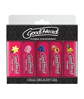 Goodhead Oral Delight Gel 5 Pack 1 Oz