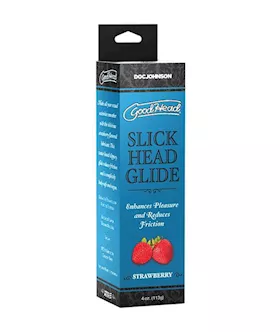 Goodhead Slick Head Glide Strawberry 4 Oz