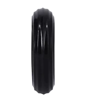 Rock Solid Ribbed Donut Black