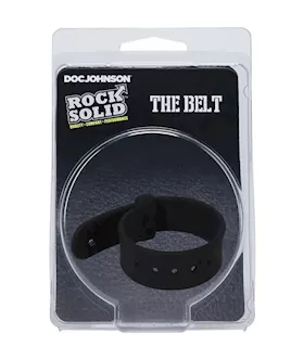 Rock Solid The Belt Adjustable Silicone Cock Ring