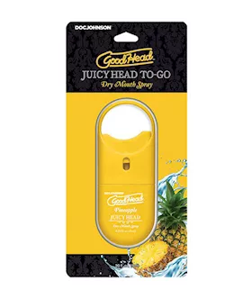 Goodhead Juicy Head Dry Mouth Spray To-go Pineapple