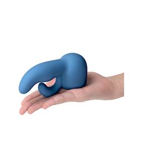 Le Wand Petite Dual Weighted Silicone Attachment - Dark Blue