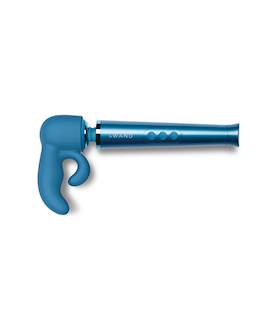 Le Wand Petite Dual Weighted Silicone Attachment - Dark Blue