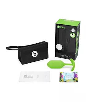 B-vibe Snug Plug 3 Lime