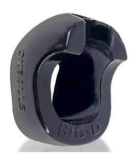 Big-d Shaft Grip Cockring Black