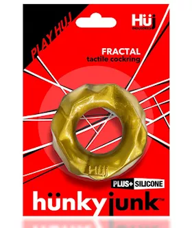 Hunkyjunk Fractal Tactile Cockring Bronze