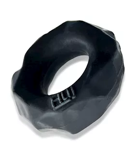 Hunkyjunk Fractal Tactile Cockring Tar Ice