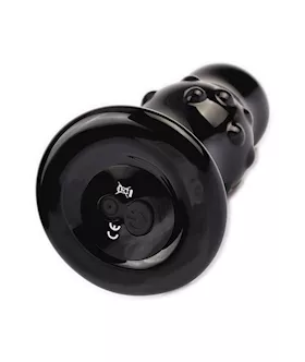 Eris Saphir Vibrating Glass Butt Plug