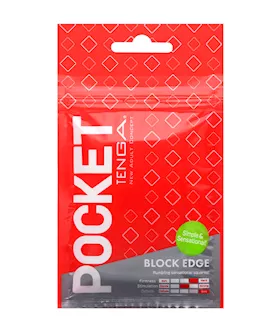 Pocket Tenga Block Edge Stroker