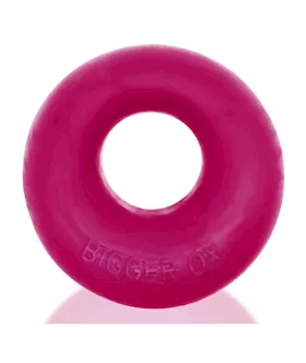 Bigger Ox Thicker Bulge Maker Super Mega-stretch Cockring Hot Pink Ice