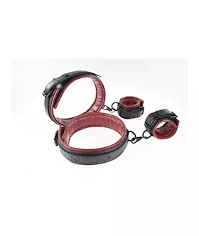 Saffron Thigh And Wrist Cuff Set