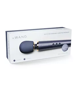 Le Wand Petite Rechargeable Massager Navy