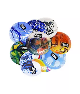 One Condoms Designer Mix Sampler 48 Pack