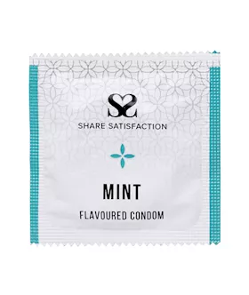 Share Satisfaction Mint Flavoured Condoms - 1000 Bulk Pack