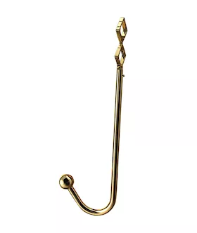 Lockink Adjustable Golden Anal Hook Plug