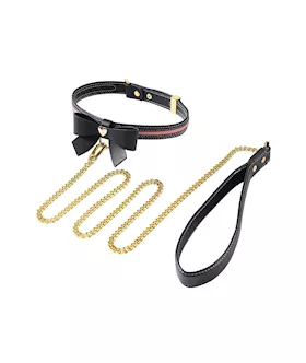 Sevanda Love Heart Butterfly Leash & Collar Set