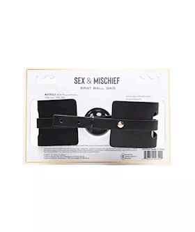 Sex And Mischief Brat Ball Gag