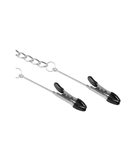 Easytoys Long Nipple Clamps With Chain