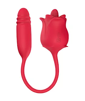 Amore Frisky Flower With Thrusting Tail Licking Rose Vibe