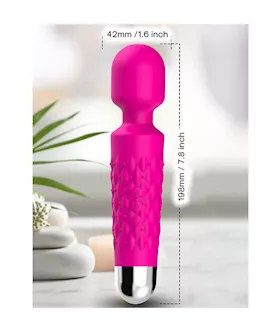 Amore Doting Diamonds Classic Wand Vibrator