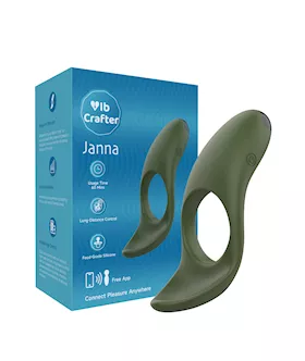 Janna Vibrating Cock Ring With App Control