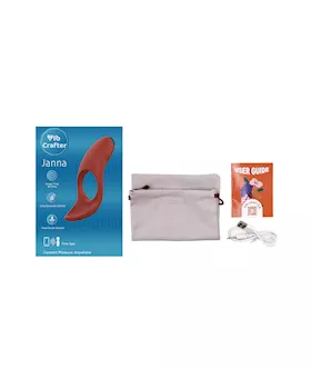 Janna Vibrating Cock Ring With App Control