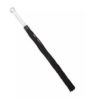 Lucent Glass Handle Flogger