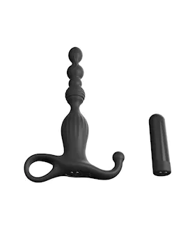 Prostate Beaded Massager With Bullet