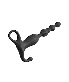 Prostate Beaded Massager With Bullet