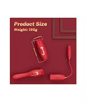 Ruby Lips Biting Vibrator