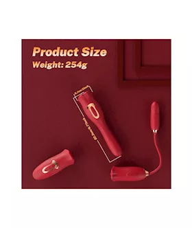 Ruby Lips Double Ended Biting Vibrator