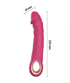 Rock Hard Vibrating Dildo