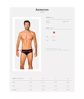 Obsessive Azmeron Briefs