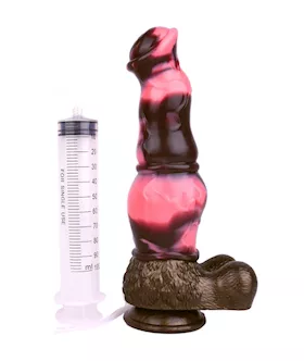 Wild Veteran Centaur Warrior Squirting Fantasy Dildo With Balls