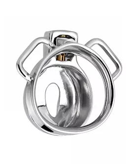 Imprisoned Sissy Stainless Steel Chastity Cage