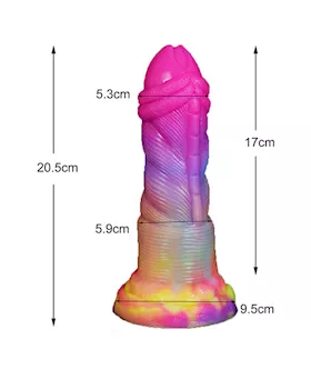 Wild Xeno Demanding Alien Glow In The Dark Fantasy Dildo